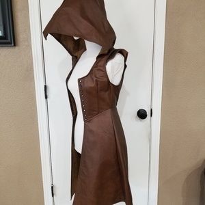 Leather Renaissance Festival Elf Archer Jacket